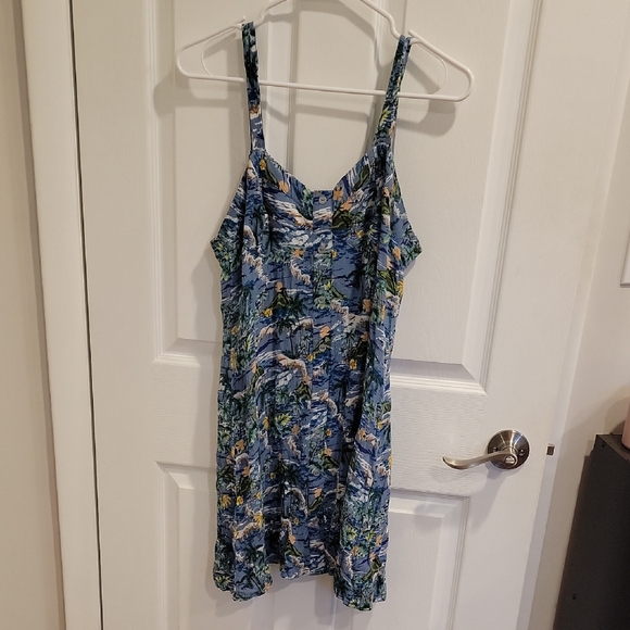 wild fable Dresses & Skirts - Wild Fable Blue Floral Camisole Top